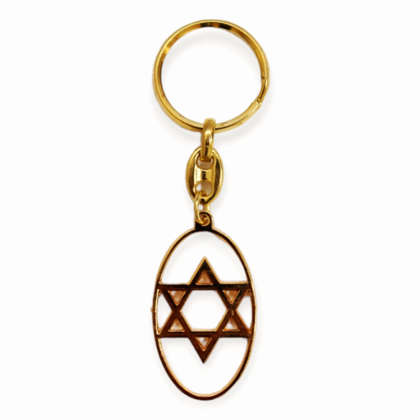 Star of David key chain