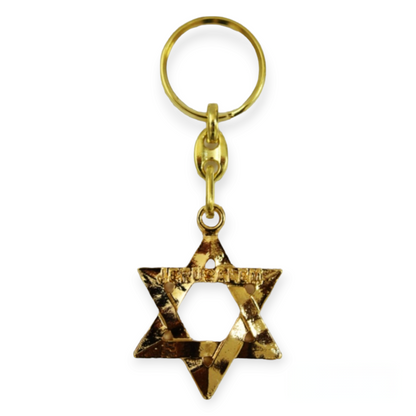 Star of David keychain