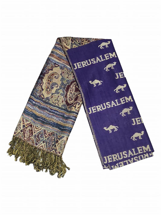 Embroidery Scarf of Jerusalem