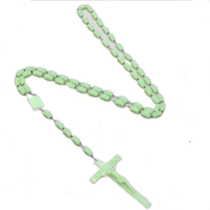 Large Green Rosary Decoration