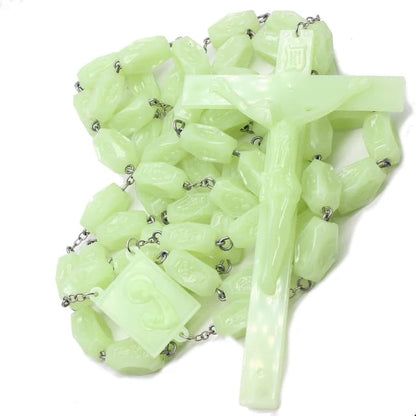 Large Green Rosary Decoration