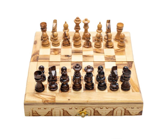 Olive Wood Chess Set
