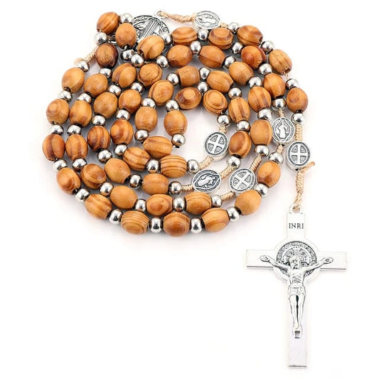 Saint Benedict Bead Rosary and Cross