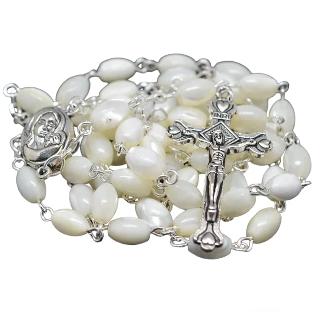 Mother of Pearls Rosary With A Cross