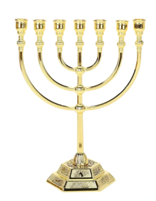 Menorah Dorée 7 Branches