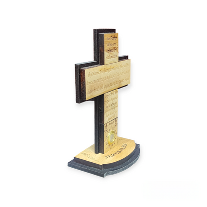 The Lord’s Prayer Wood Standing Table