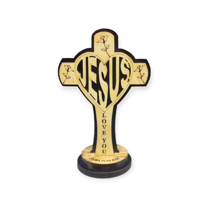 Laser Cut Jesus Cross